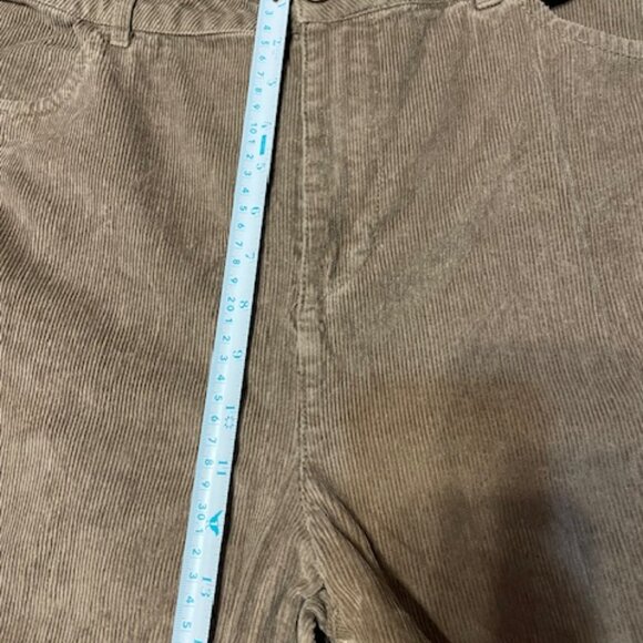 ASOS Design Corduroy Pants (Brown) 10 Tall High Rise - Picture 4 of 9